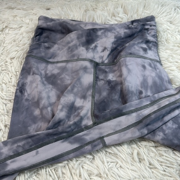 Lululemon Align Crop 21" *Cross Waist Diamond Dye Stargaze Pitch Grey - Picture 2 of 5